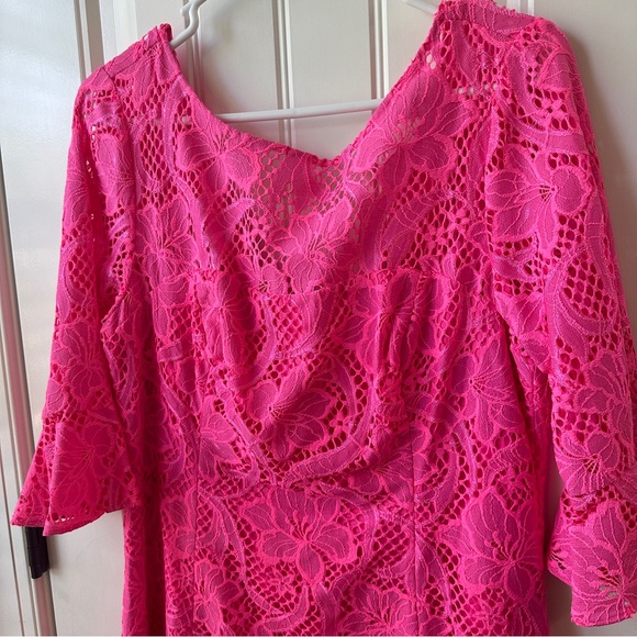 NEW with tags Lilly Pulitzer Allyson Dress Pink Lace Size 10 - Picture 5 of 8